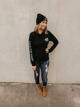 "The Logo" Long Sleeve Tee - Black