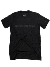 "No Comfort Zones" Tee - Charcoal Black