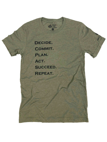 "The List" Tee - Olive