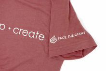 "Eat. Sleep. Create." Tee - Mauve
