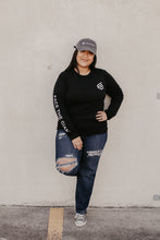 "The Logo" Long Sleeve Tee - Black